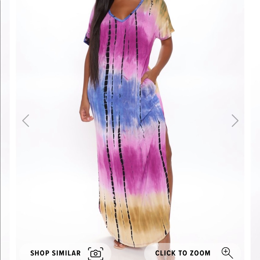 Long flow dress